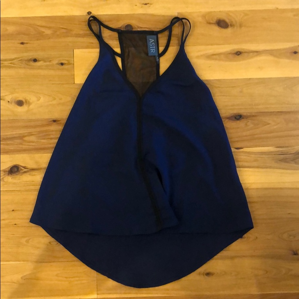 Blue ASTR tank